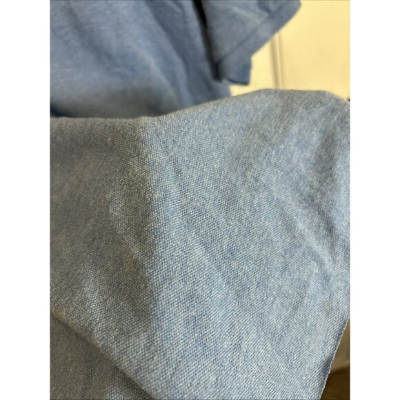 Vineyard Vines Men’s Blue Golf Polo M Short Sleeve Black Whale Classic Casual - Picture 4 of 4